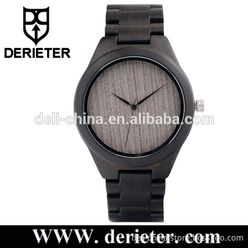 China Factory Custom Logo Wood Nice Wrist Watch